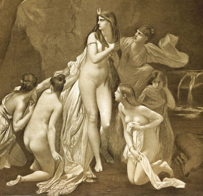 Detail - Jules-Joseph Lefebvre