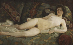 Nude on a Divan