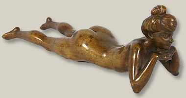 Bronze nude