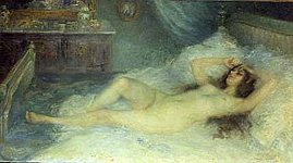 Nude Reclining, Pierre Desire Franc-Lamy