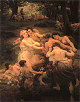 Nymphs et Satyre