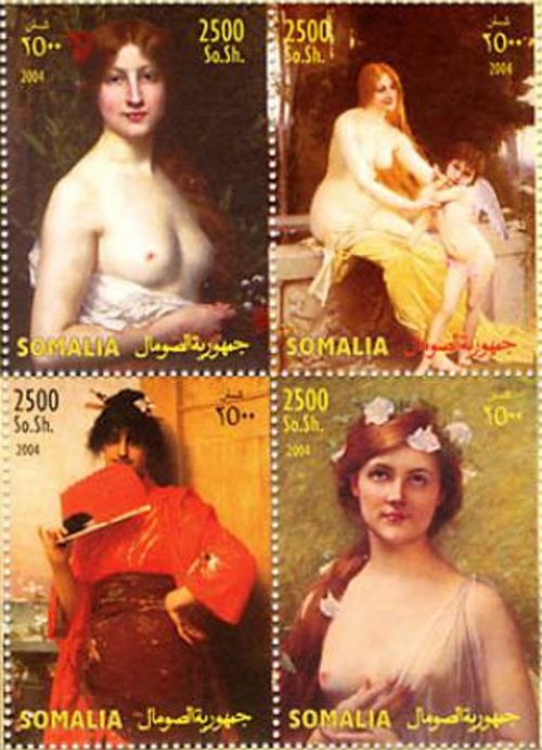 Stamps - Jules-Joseph Lefebvre