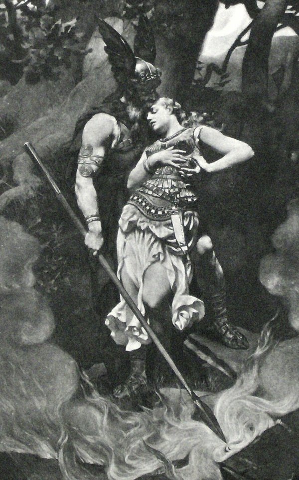 Wotan Takes Leave of Brunhild