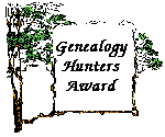 Genealogy Hunters Award