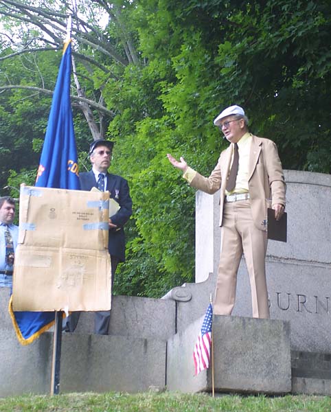Theodore Sly speaking