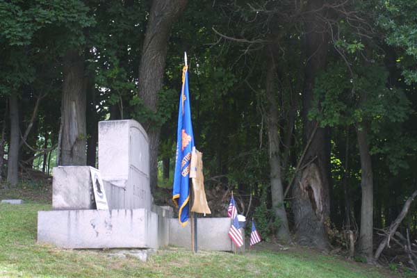 Grave before ceremony