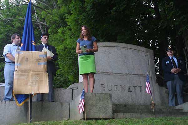 Honey Bernstein speaking