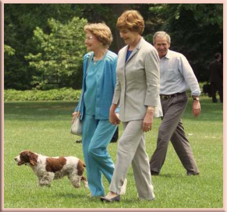 Laura, her mother, and George