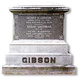Gibson grave