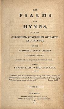 Psalms Title Page