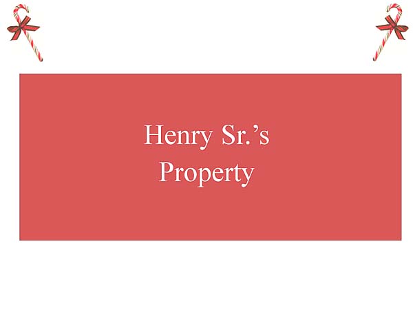 Henry Livingston, Sr. Property