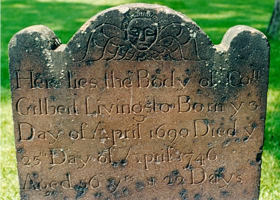 Gilbert Livingston's Gravestone