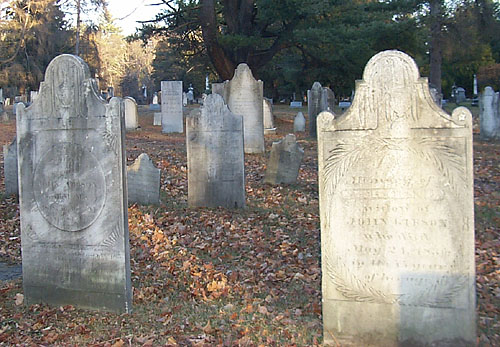 John and Catherine Gibson gravestones