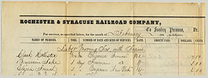 Rochester and Syracuse