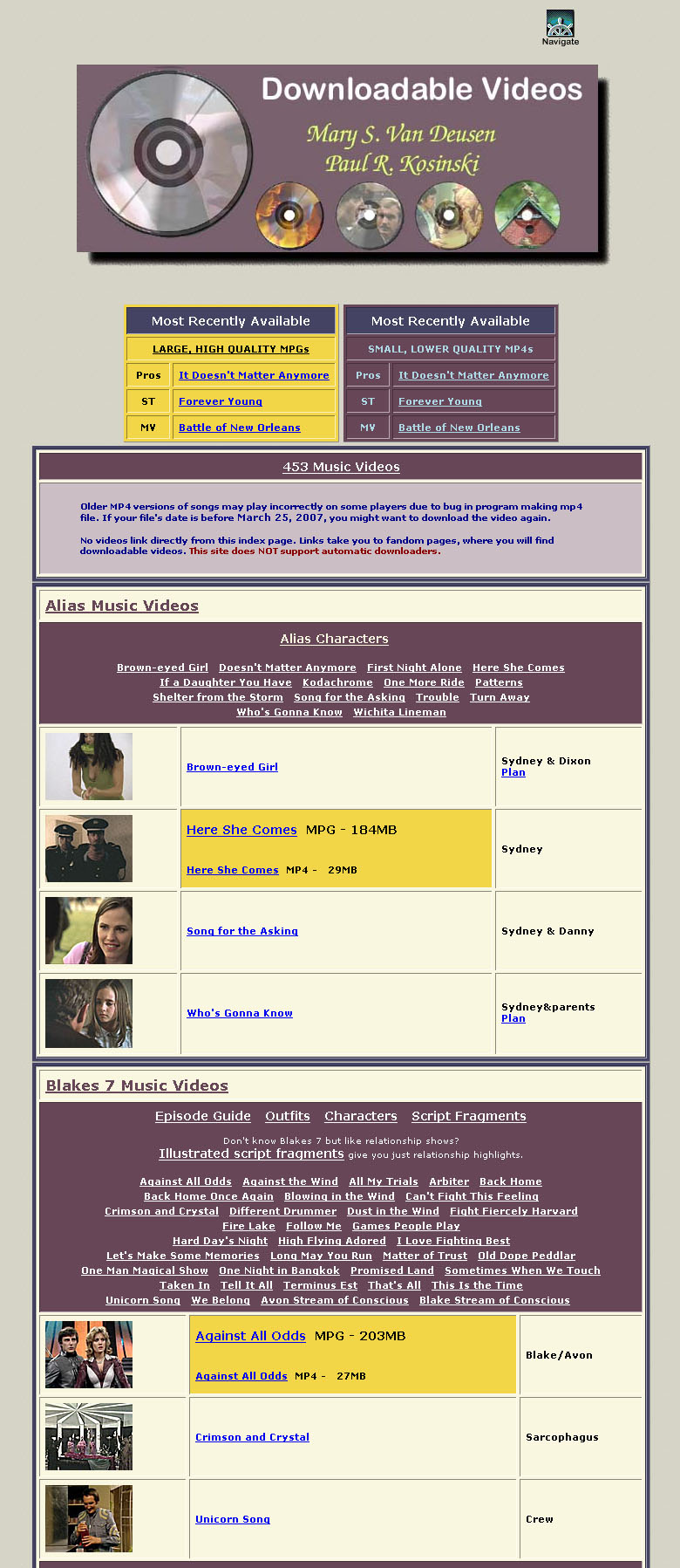 downloadable videos